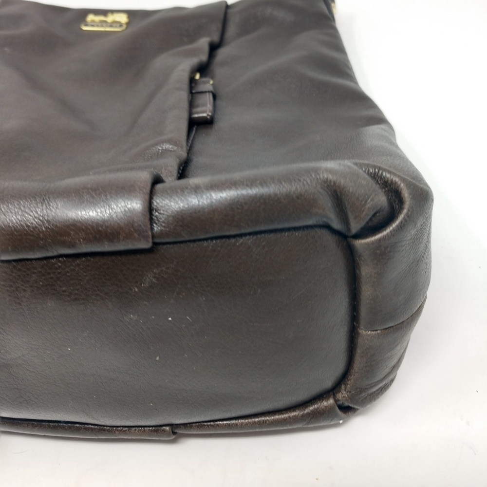 Coach Madison Isabelle Leather Hobo Purse Handbag - Picture 5 of 8